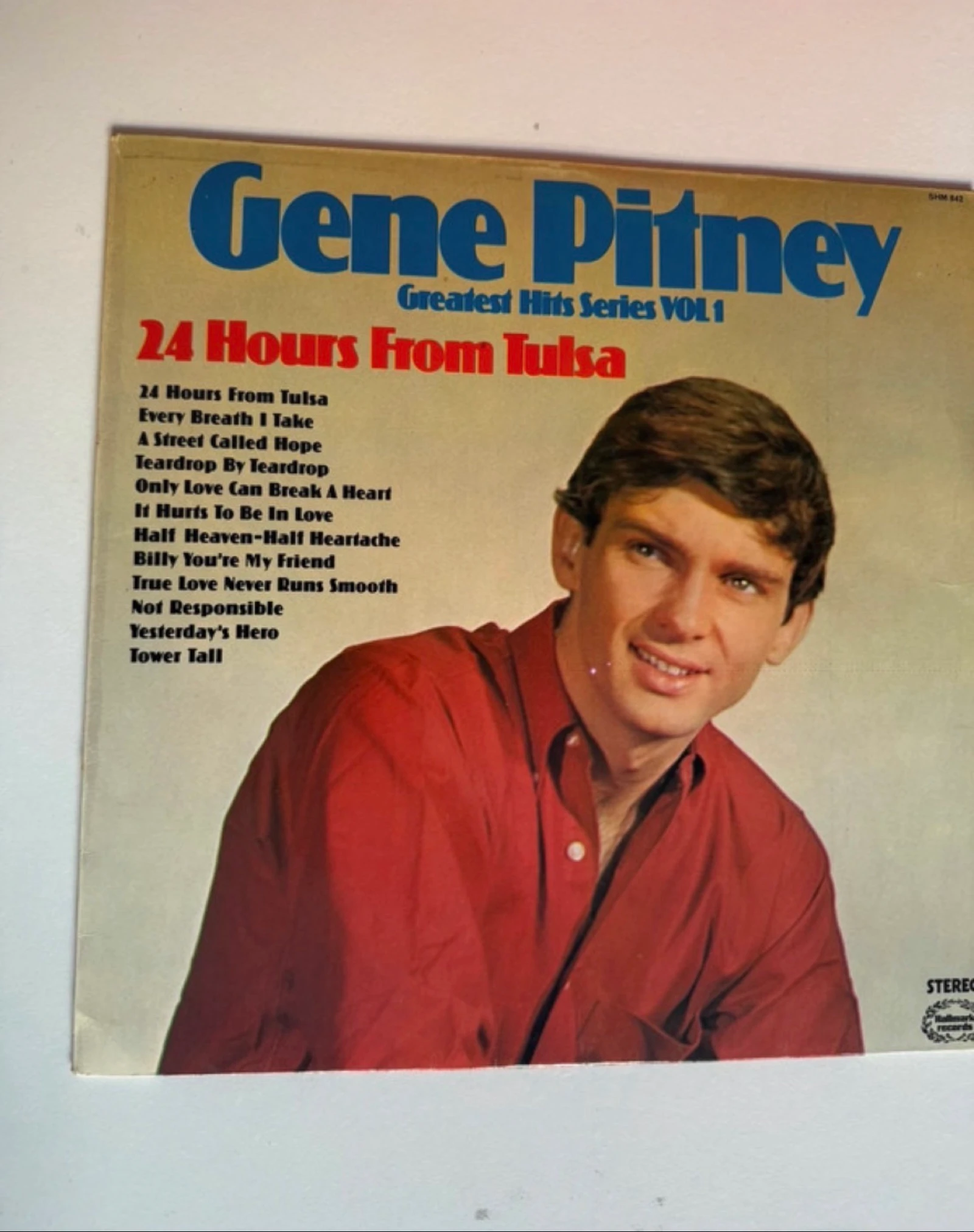 Vinilo Gene Pitney - 24 Hours From Tulsa